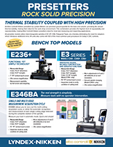 Presetter Models Overview Flyer