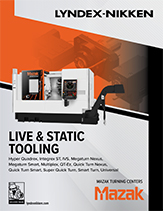 Live Tooling for Mazak Turning Centers