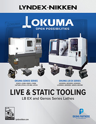Live Tooling for Okuma LB EX and GENOS Series Lathes