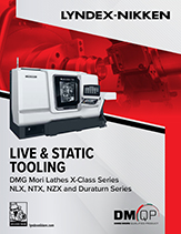 Live Tooling for DMG Mori Lathes - X-Class, NLX, NTX, NZX and Duraturn Series